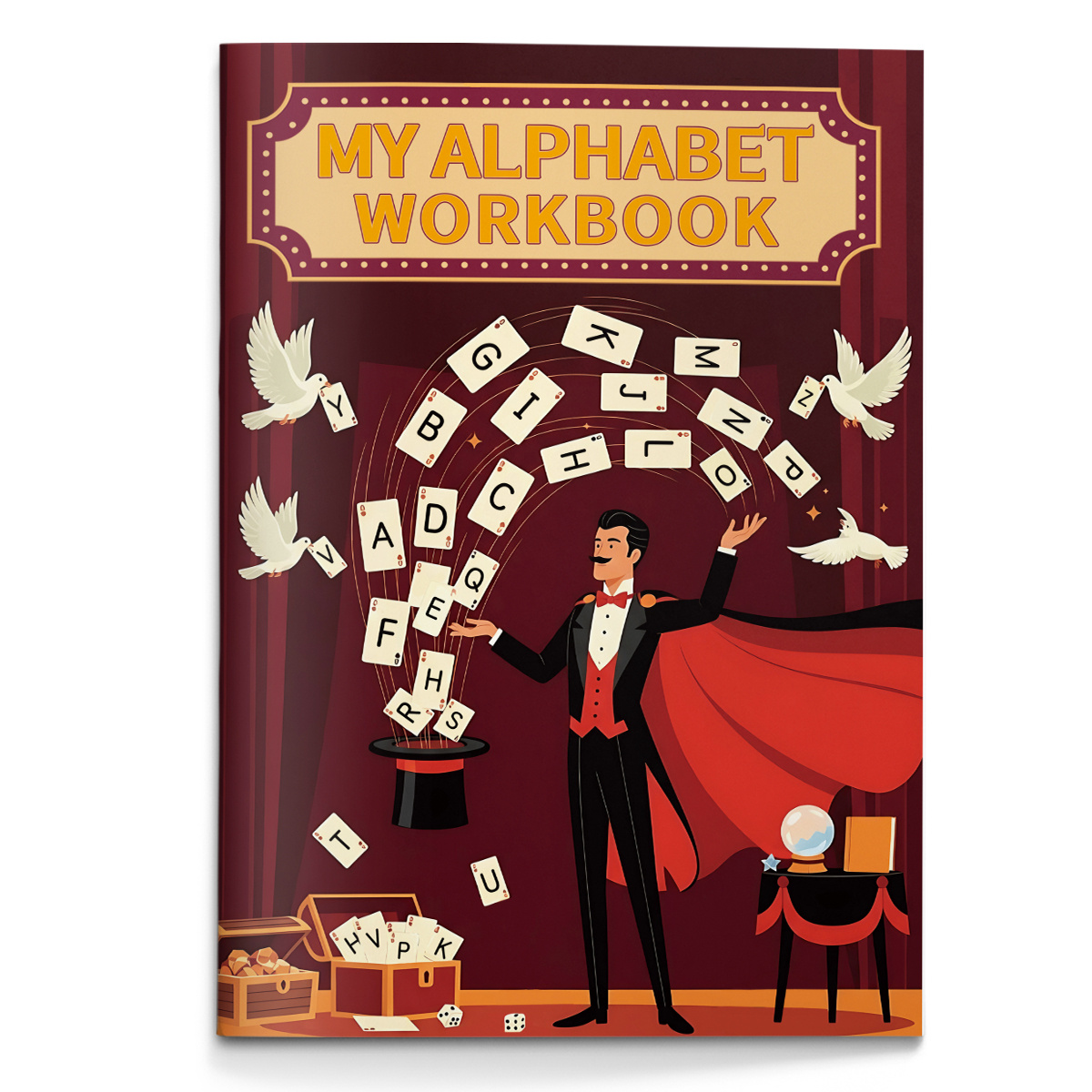 Learning Workbook Preschool - كتاب تمارين التعلم والتتبع لمرحلة ما
