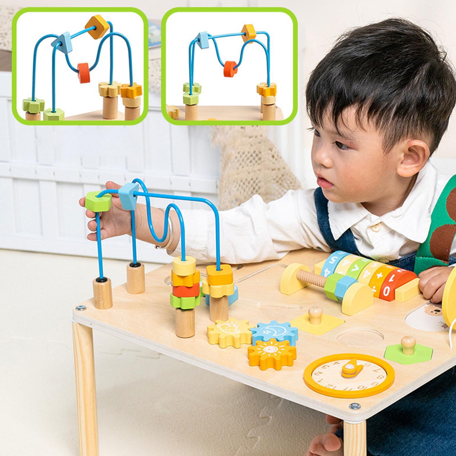 Kids Education Desk - طاولة أنشطة تعليمية للأطفال من سن