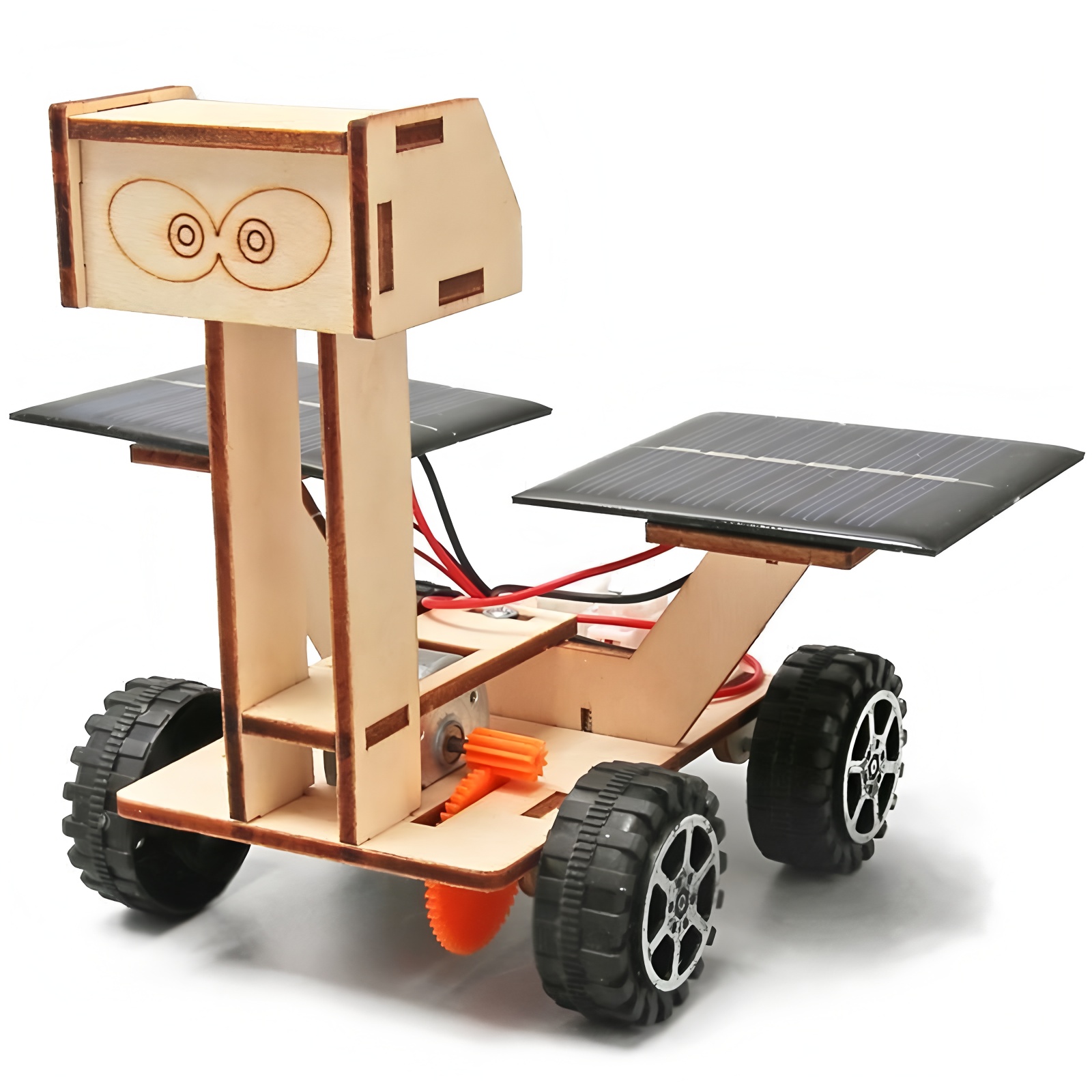 Solar System Model - سيارة تعمل بالطاقة الشمسية، مركبة استكشاف