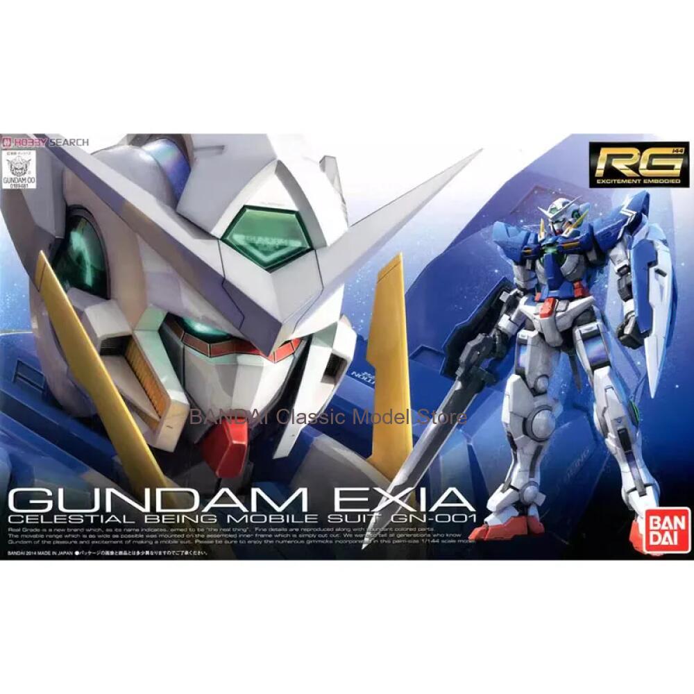 Bandai Model Gundam Rg - بانداي أنمي RG 1/144 GN-001 غاندام