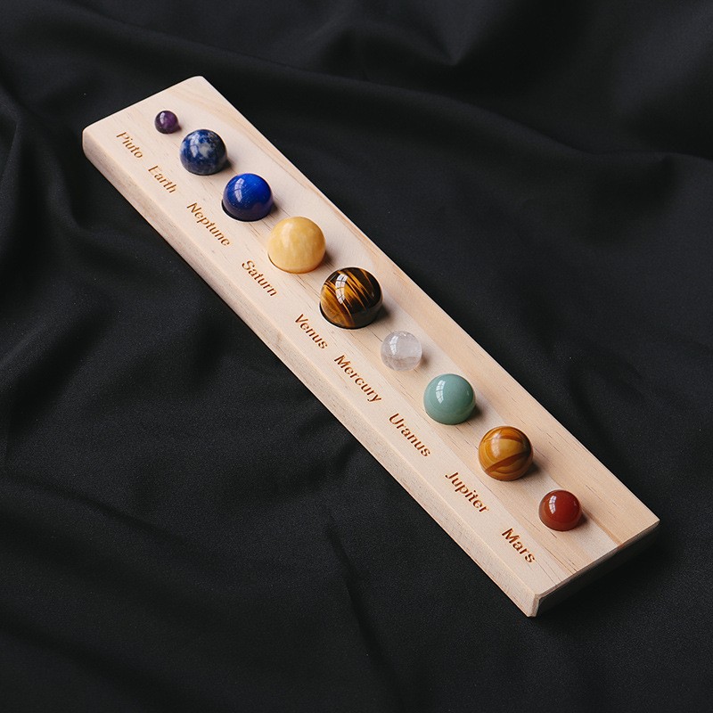 Solar System Model - النظام الشمسي الكواكب الكريستال المجال ،