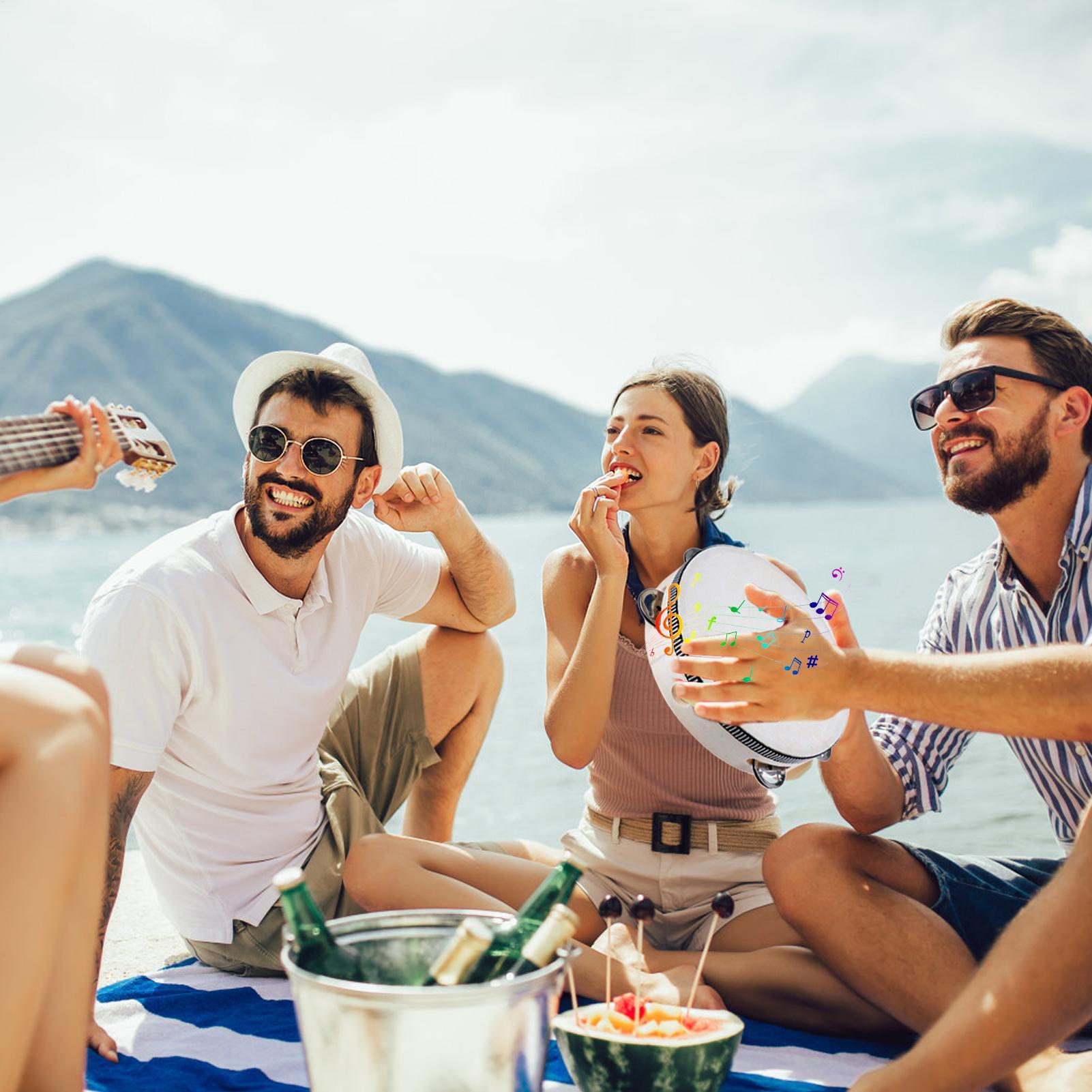 Kids Education And Recreation - الدف للأطفال 6 بوصة باليد طبل