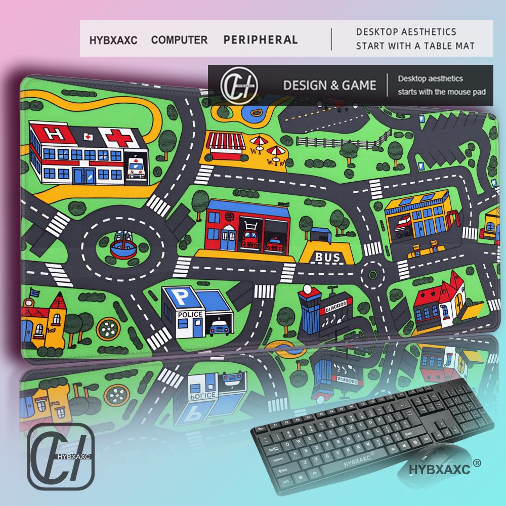 Kids Education Desk - لوحة ماوس كبيرة الحجم HYBXAXC بتصميم