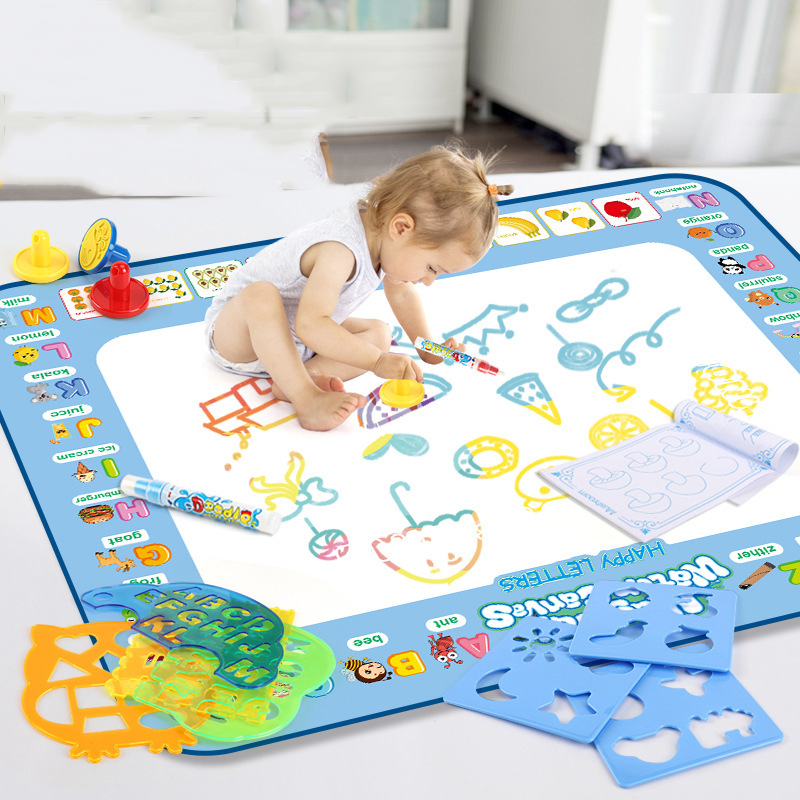 100x80 سنتيمتر ماجيك المياه رس - مراجعة Kids Educational Mat وسعره