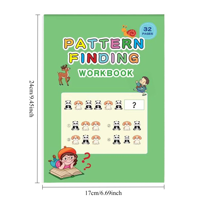 كتاب تمارين البحث عن الأنماط ل - مراجعة Learning Workbook Preschool وسعره