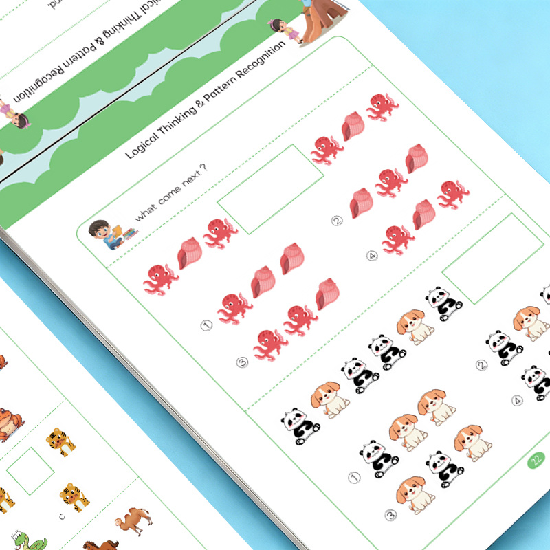 كتاب تمارين البحث عن الأنماط ل - مراجعة Learning Workbook Preschool وسعره