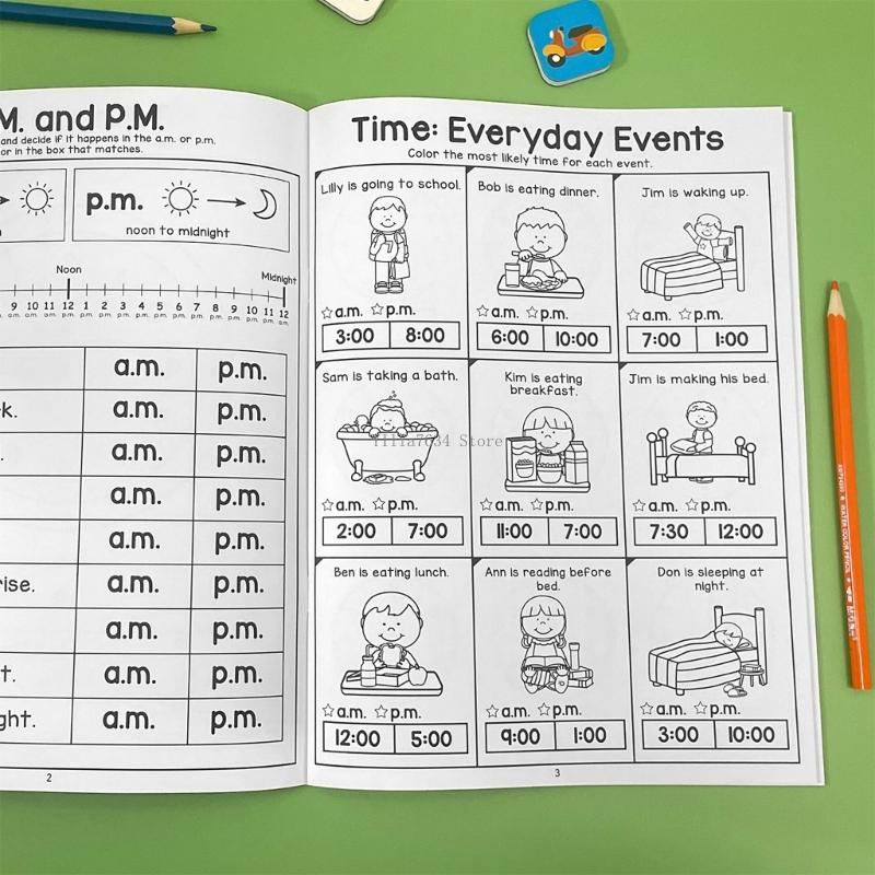 مصنف نشاط تعلم وقت الأطفال مع  - مراجعة Learning Workbook Preschool وسعره