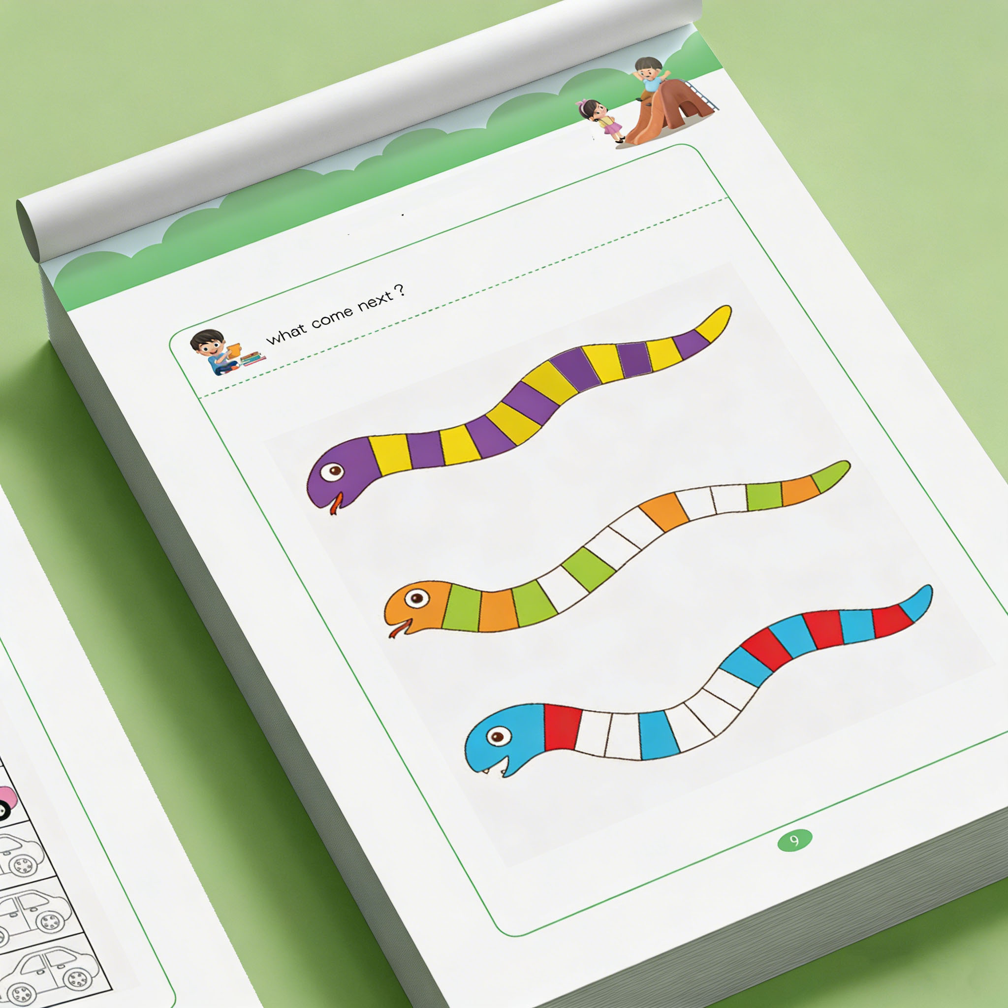كتاب تمارين البحث عن الأنماط ل - مراجعة Learning Workbook Preschool وسعره