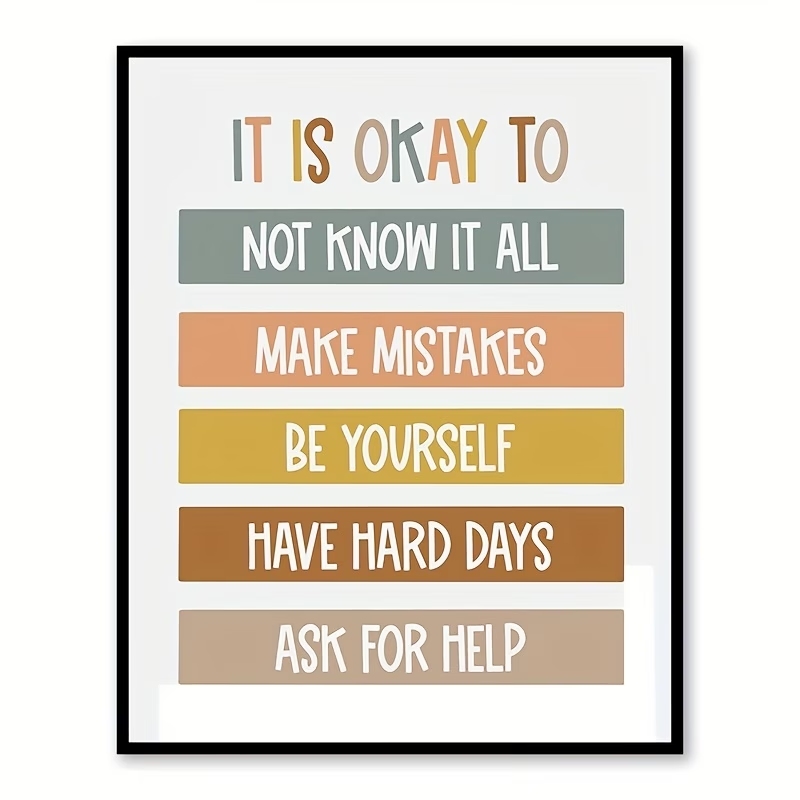 لوحة قماشية مطبوعة بتصميم عصري - مراجعة Kids Education Quote وسعره