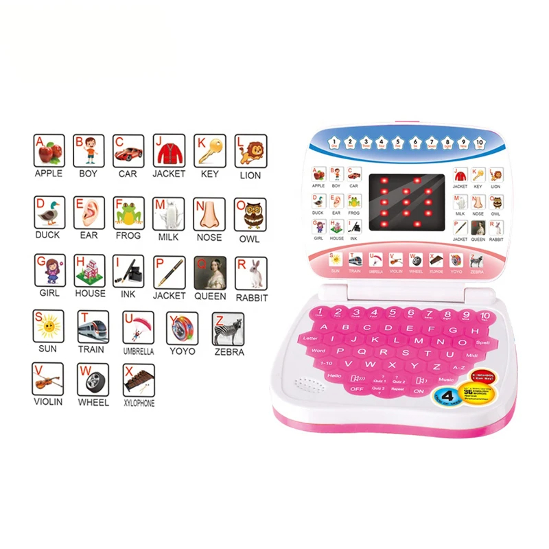 جهاز كمبيوتر محمول تعليمي للأط - مراجعة Kids Educational Computer وسعره