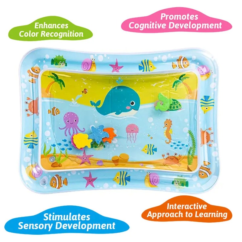 سجادة مائية للأطفال قابلة للنف - مراجعة Kids Educational Mat وسعره