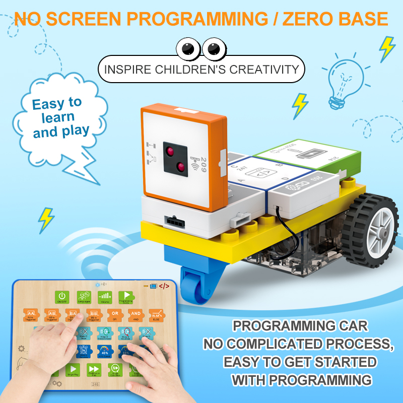 مجموعة مكعبات بناء منطقية تعلي - مراجعة Kids Educational Computer وسعره