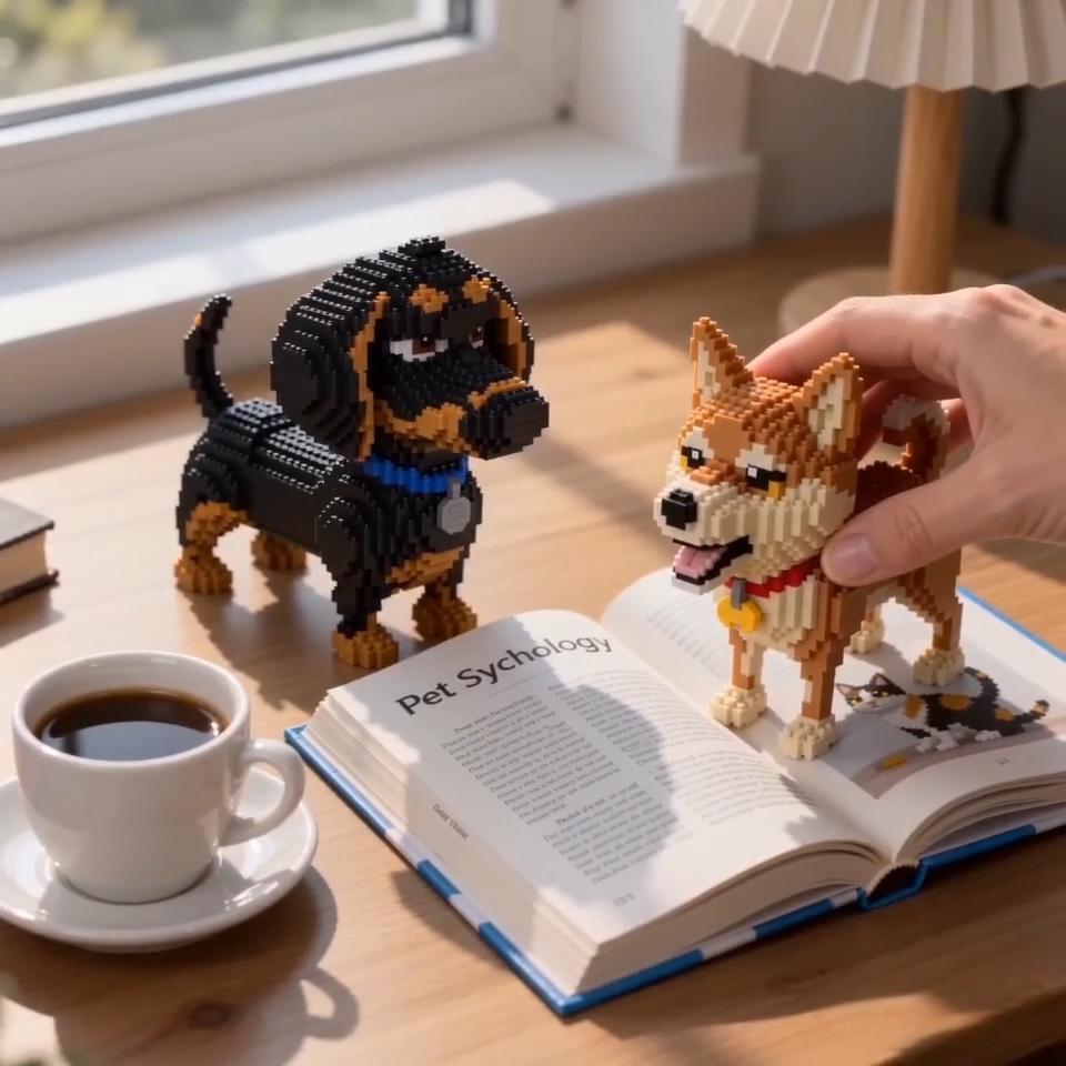 نموذج KNEW BUILT Shiba Inu Dog - مراجعة Kids Education And Recreation وسعره