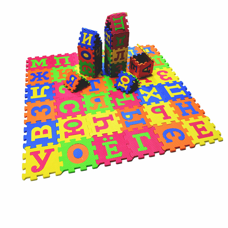 الروسية الأبجدية حصيرة الاطفال - مراجعة Kids Educational Mat وسعره