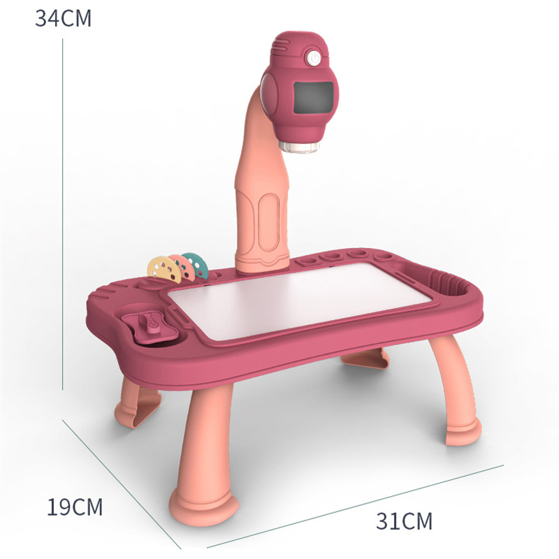 مجموعة طاولة رسم فنية ليد للأط - مراجعة Kids Education Desk وسعره
