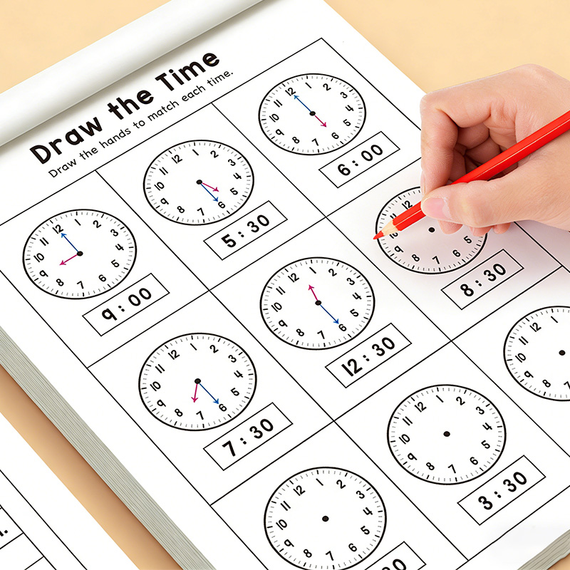 كتاب تمارين الساعة، مناسب لأنش - مراجعة Learning Workbook Preschool وسعره
