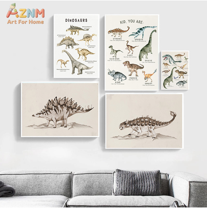 لوحة جدارية قماشية من AZNM بتص - مراجعة Kids Education Quote وسعره