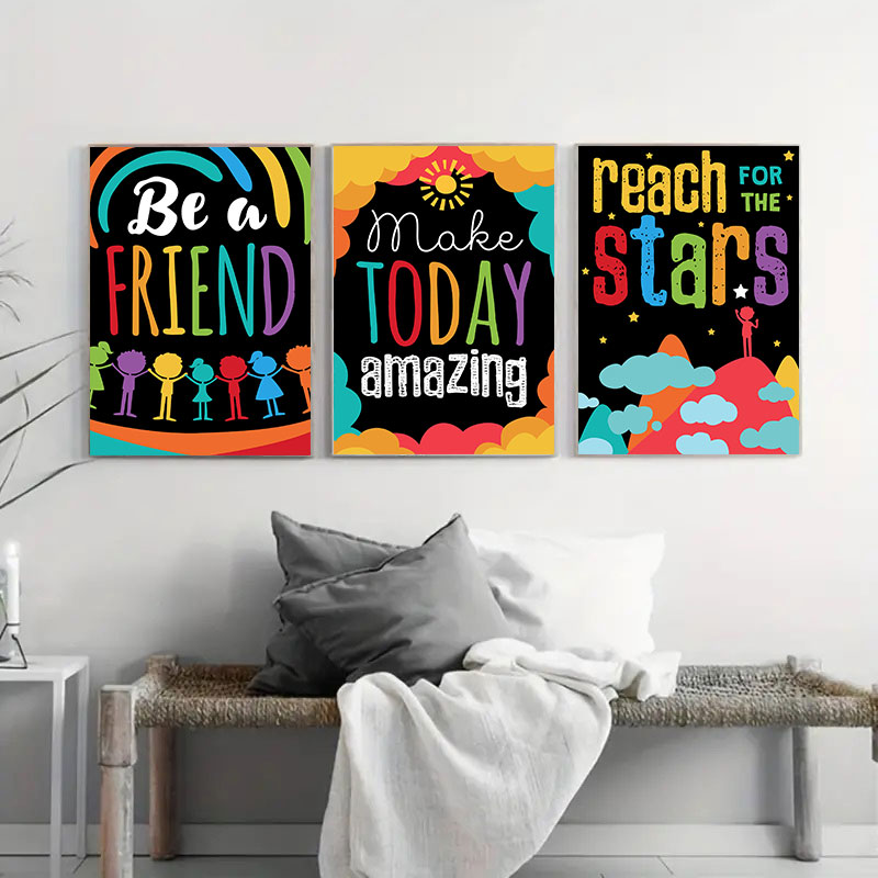 الملونة لطيف حلم يقتبس كبيرة ق - مراجعة Kids Education Quote وسعره