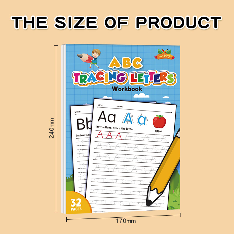 كتاب تدريب على تهجئة الحروف ال - مراجعة Learning Workbook Preschool وسعره