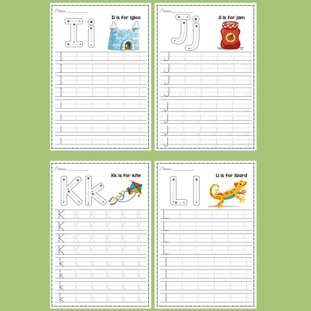 كتاب تدريب على الكتابة باللغة  - مراجعة Learning Workbook Preschool وسعره
